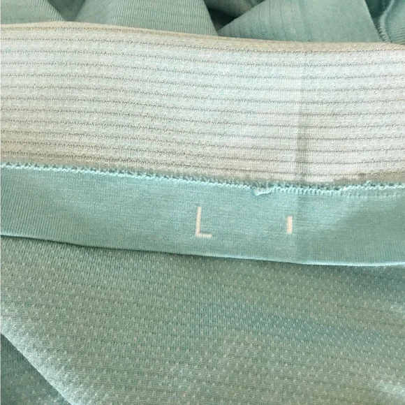 Lululemon Metal Vent Short Sleeve Teal Shirt - Picture 4 of 4